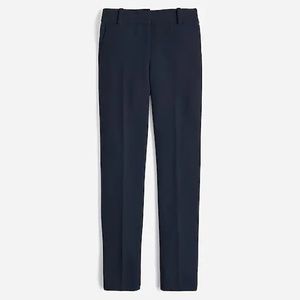 J. Crew Petite Cameron Slim Crop Pant in Four-Season Stretch, Navy